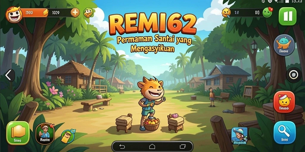 Tampilan menarik dari gameplay REMI62 yang seru.